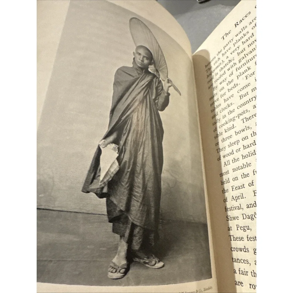Joseph Dautremer / Burma Under British Rule 1st Edition 1913 HTF